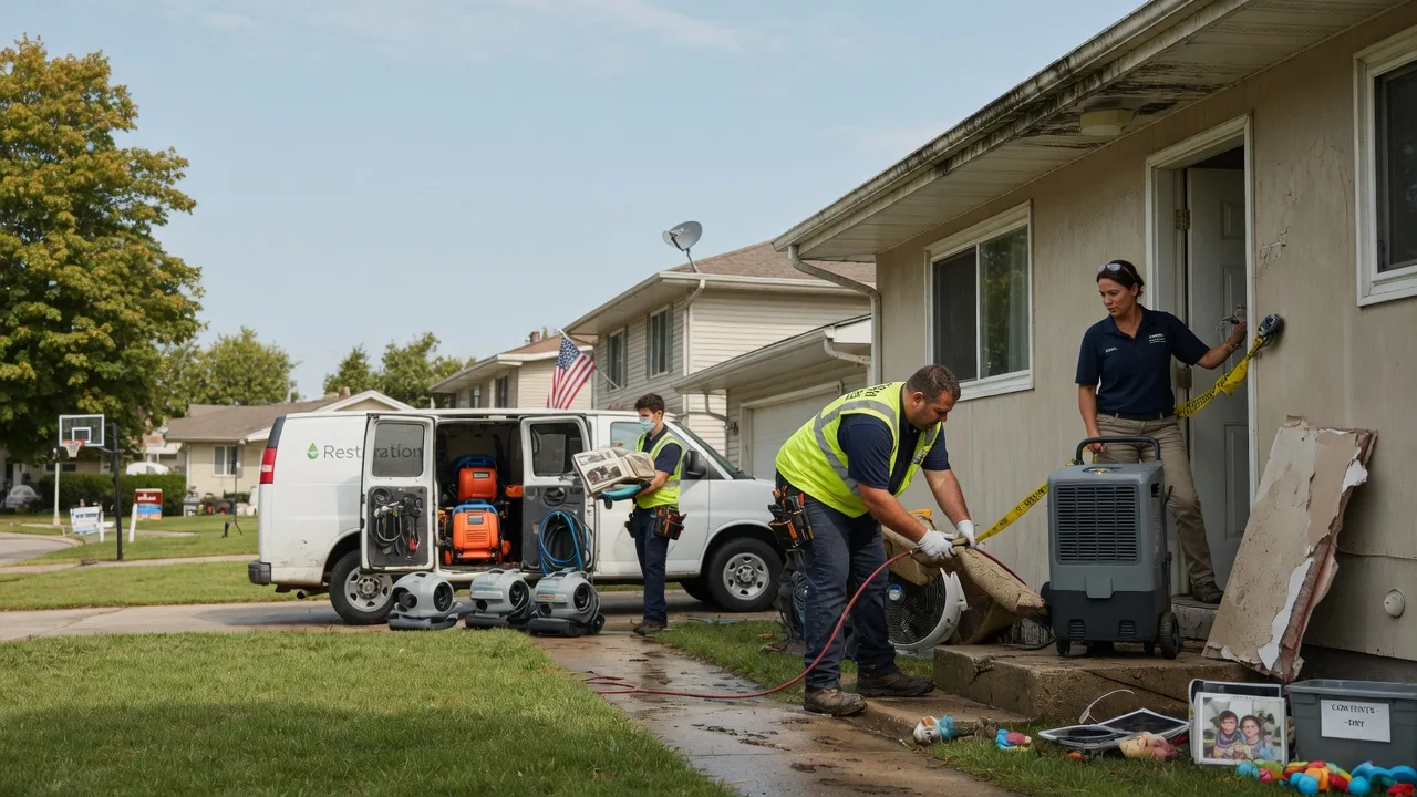 Water Damage Restoration in Hope, MN near me